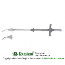 Cohen Uterine Cannula With 2 Cones Ref:- GY-951-01 and GY-951-02 Stainless Steel,